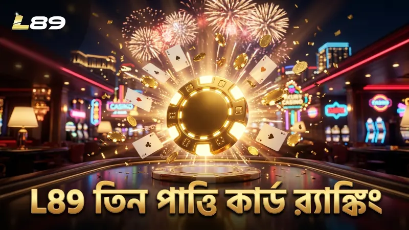 L89-এ তিন পাত্তি লাইভের কার্ড র‍্যাঙ্কিং স্পষ্টভাবে দেখানো হয়েছে