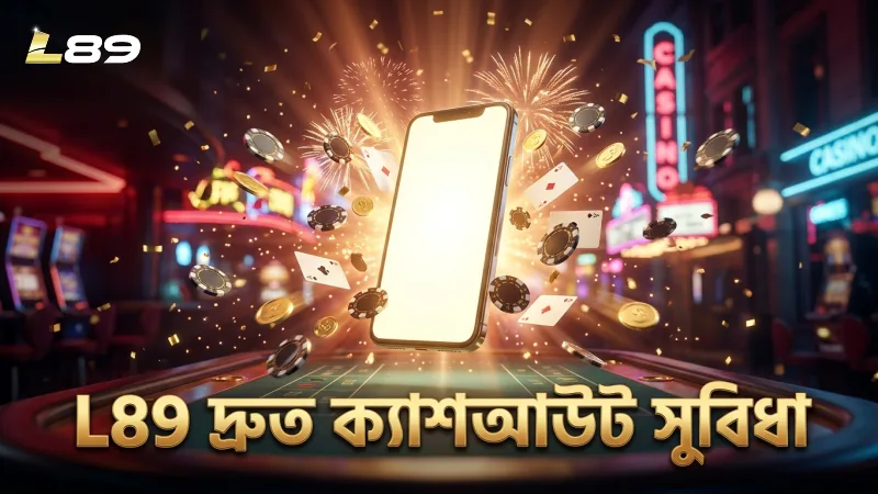 L89 নিরাপদ ও দ্রুত ক্যাশআউট সুবিধা নিশ্চিত করে।