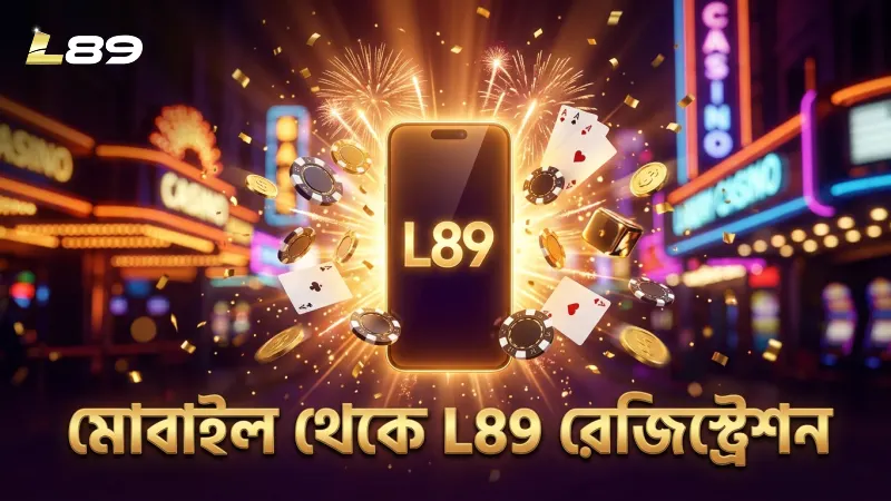 মোবাইল থেকে L89 রেজিস্ট্রেশন শুরু করার জন্য প্রস্তুতি
