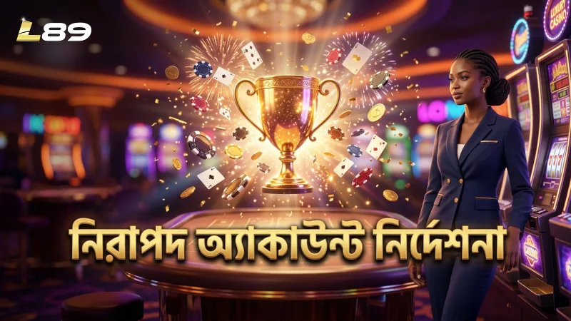 রেজিস্ট্রেশন শেষে নিরাপদ অ্যাকাউন্ট ব্যবহারের নির্দেশনা