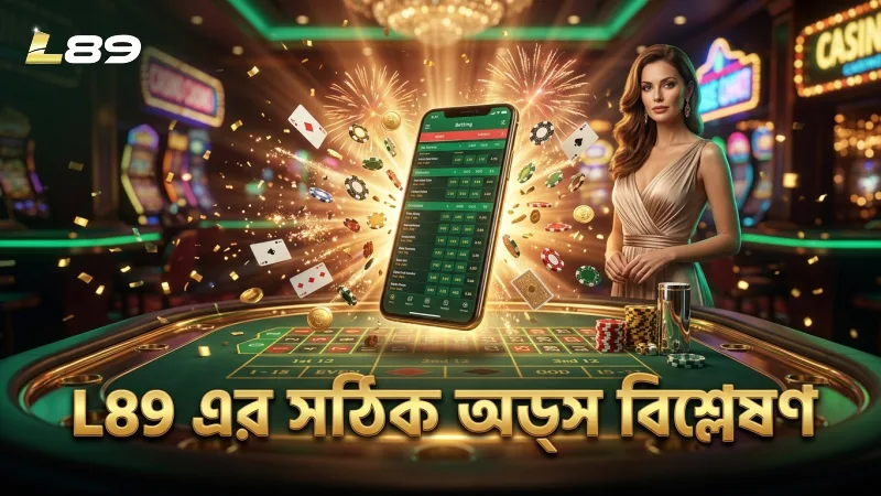L89 প্ল্যাটফর্মে সঠিক অডস বিশ্লেষণ ও ব্যবহার।