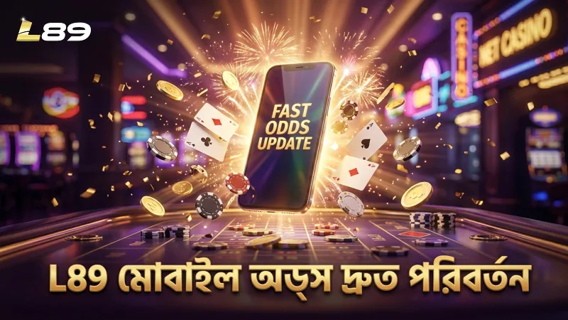 L89 মোবাইল প্ল্যাটফর্মে দ্রুত অডস আপডেট সুবিধা।
